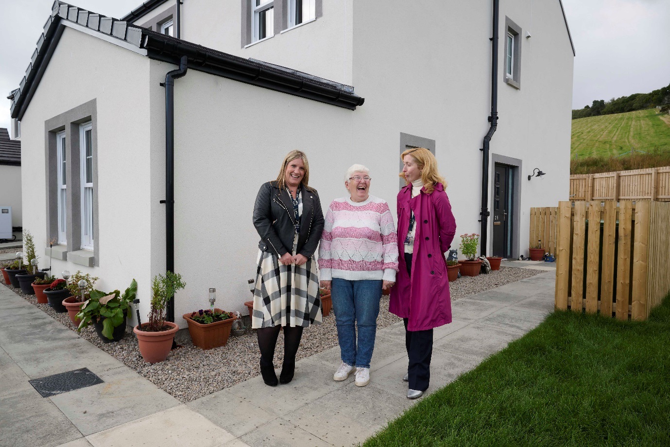 Cairn unveils new affordable housing development in Rosemarkie