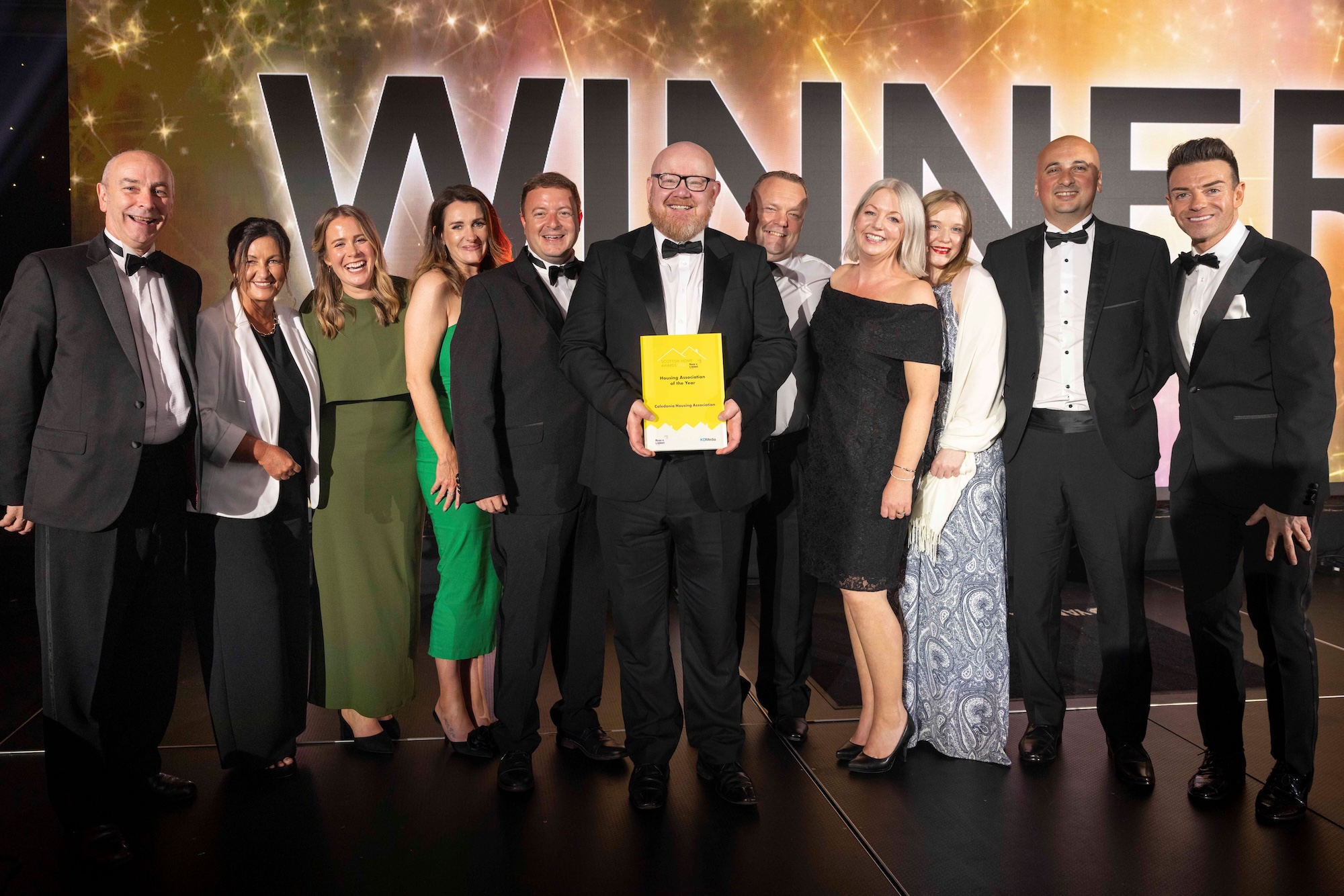 Caledonia named Housing Association of the Year in double win at Scottish Home Awards