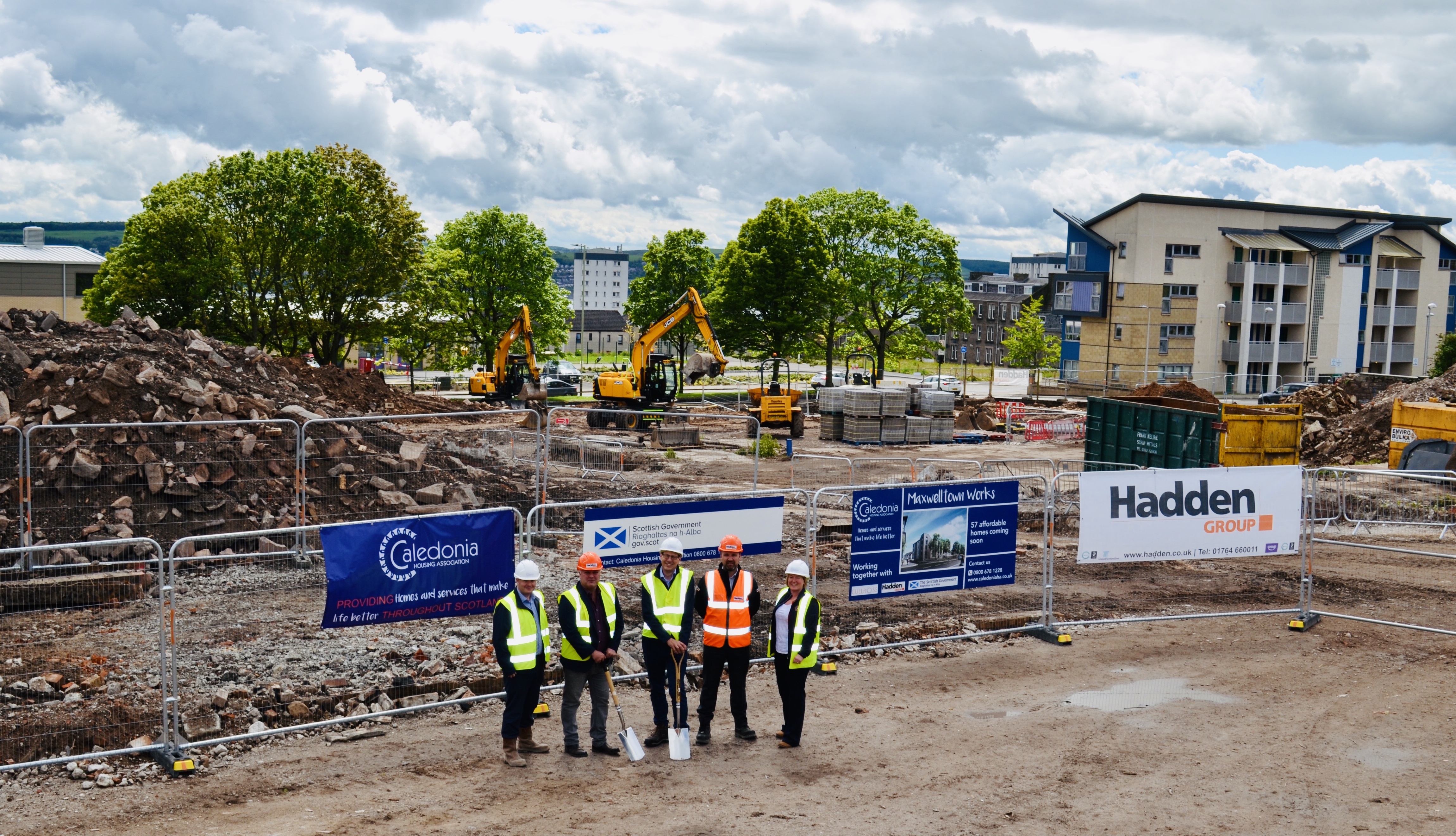 Caledonia starts work on new homes for Dundee