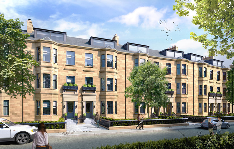 Planning approval for 21 Glasgow flats