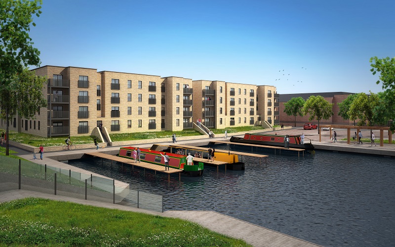 Work begins on new canal marina in Winchburgh