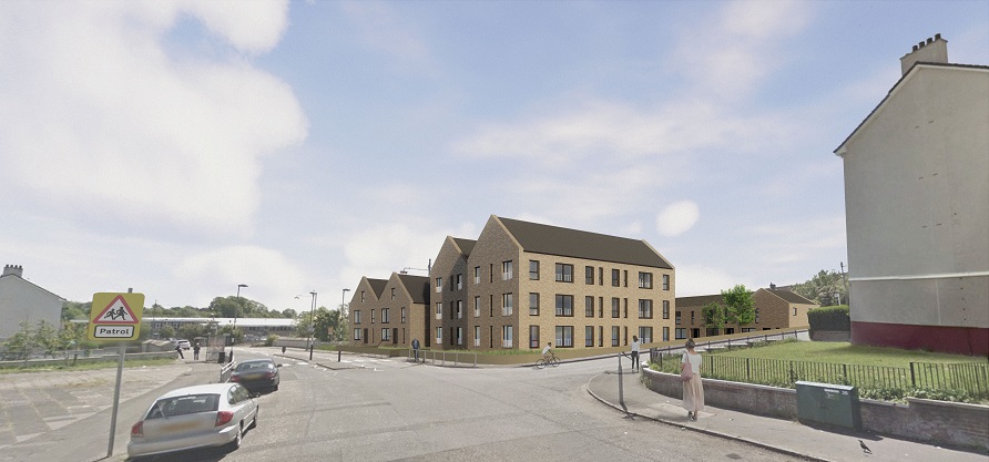 New GHA homes take shape on two southside sites in Glasgow