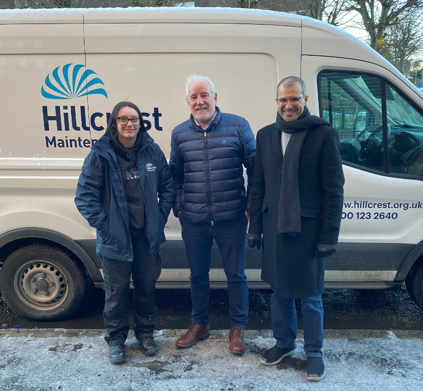Hillcrest Maintenance welcomes international visitors to showcase workplace training