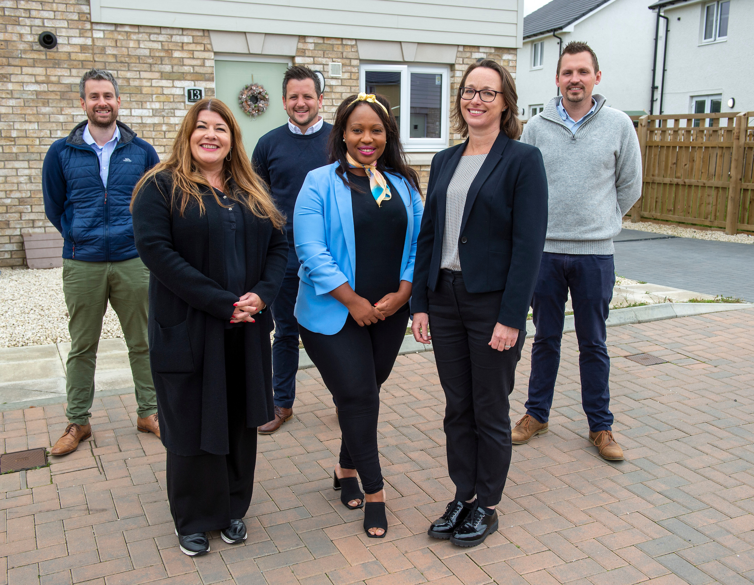 Tenants move into new affordable homes in East Calder