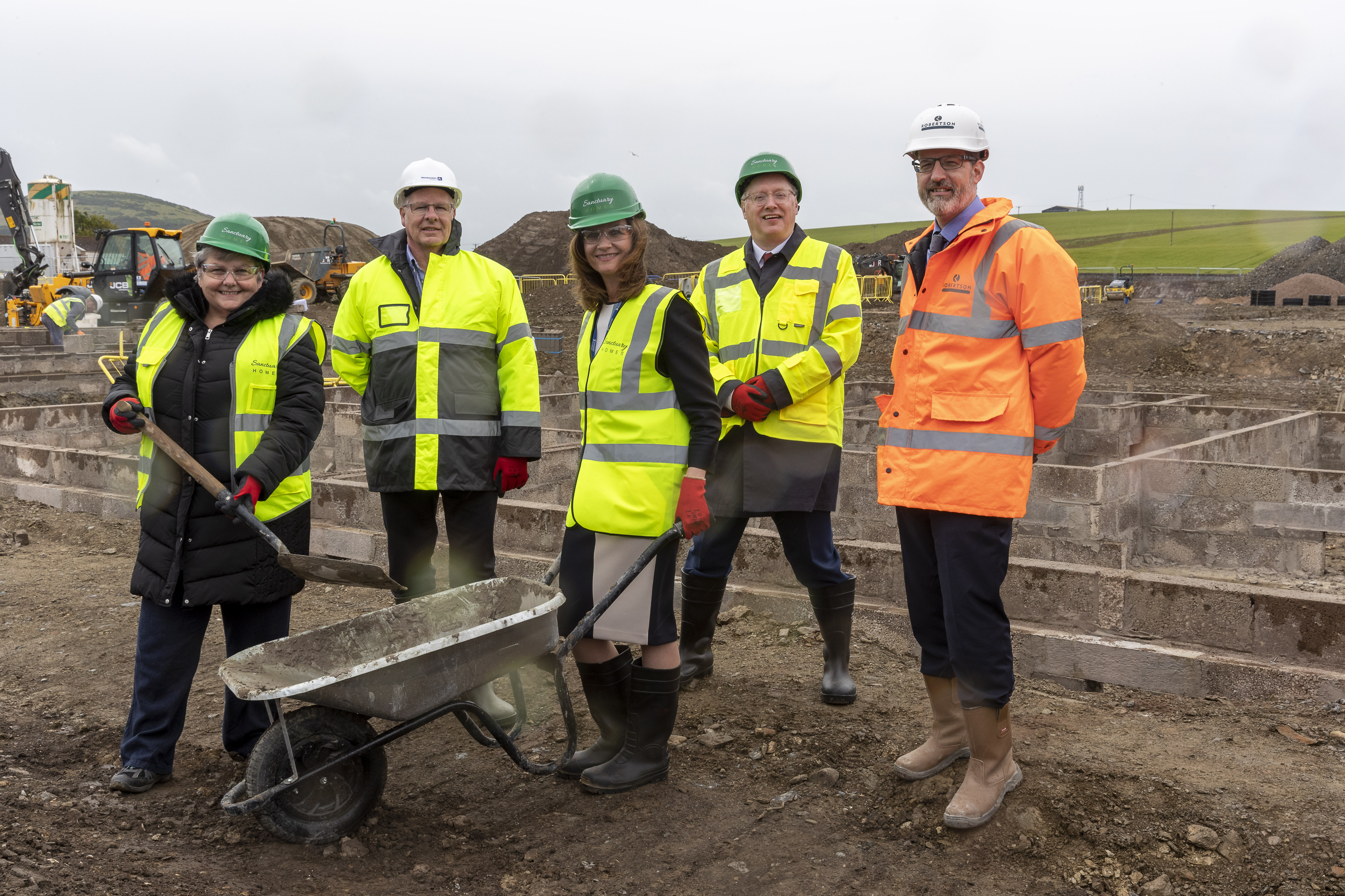 Work begins on affordable homes in Portsoy