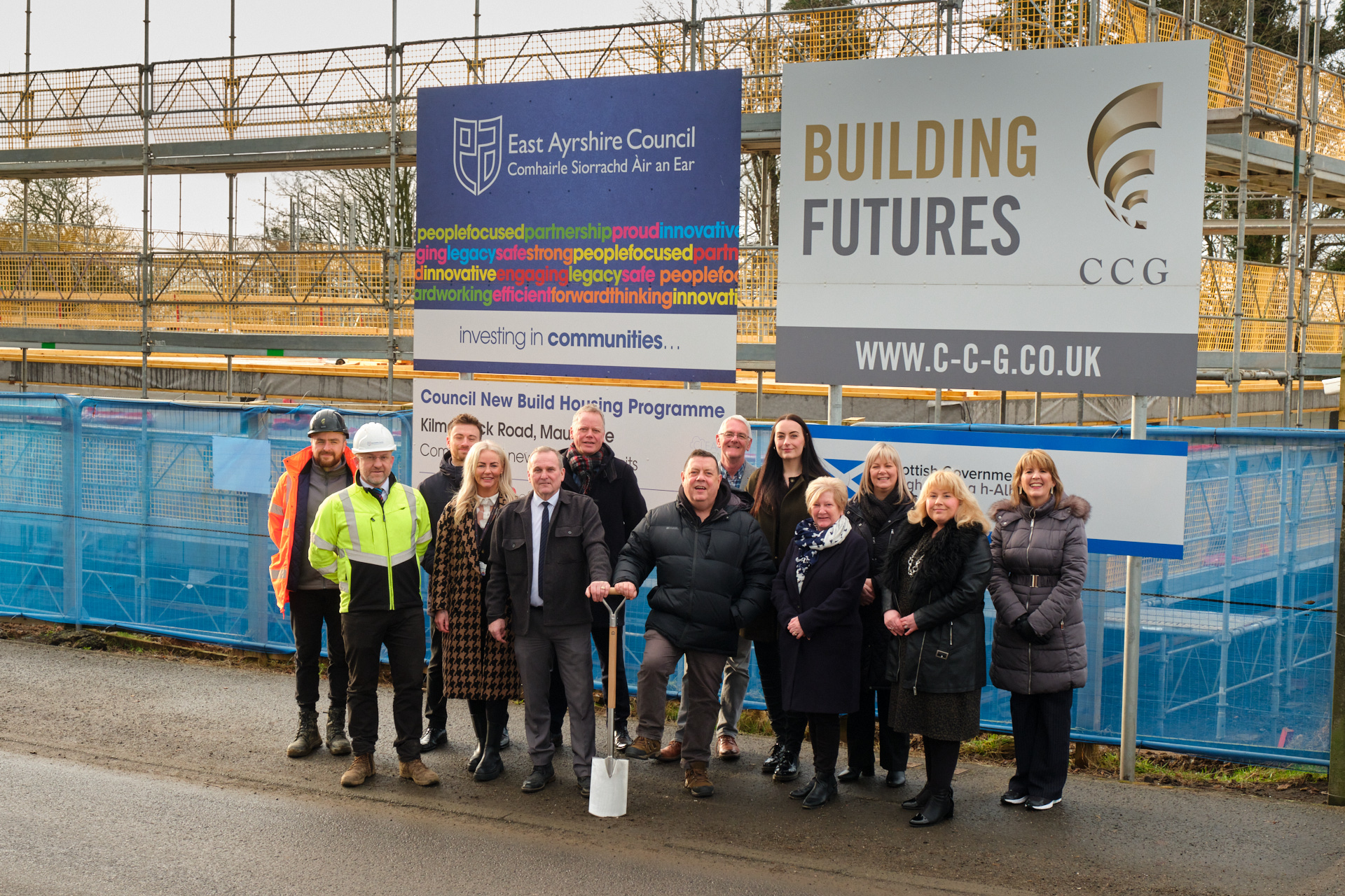 Work starts on East Ayrshire Council’s first net-zero assisted living development