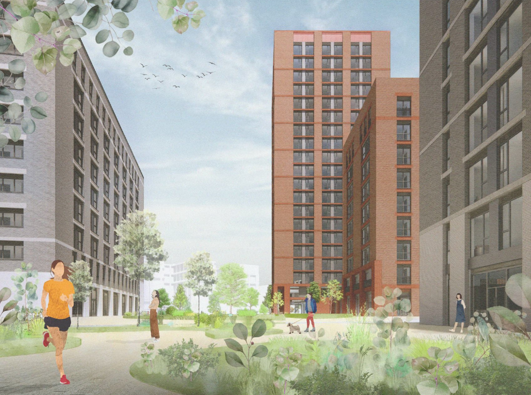 More than 1,700 homes and student rooms approved for College Street Goods Yard site