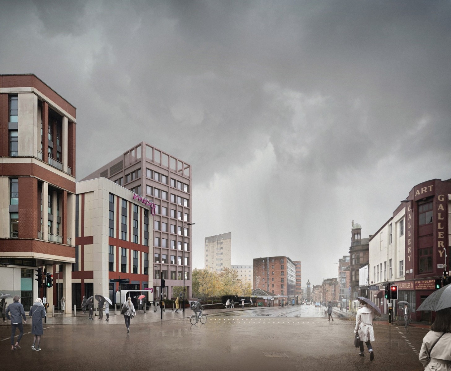 Mixed-use development plans lodged for Glasgow's Collegelands site