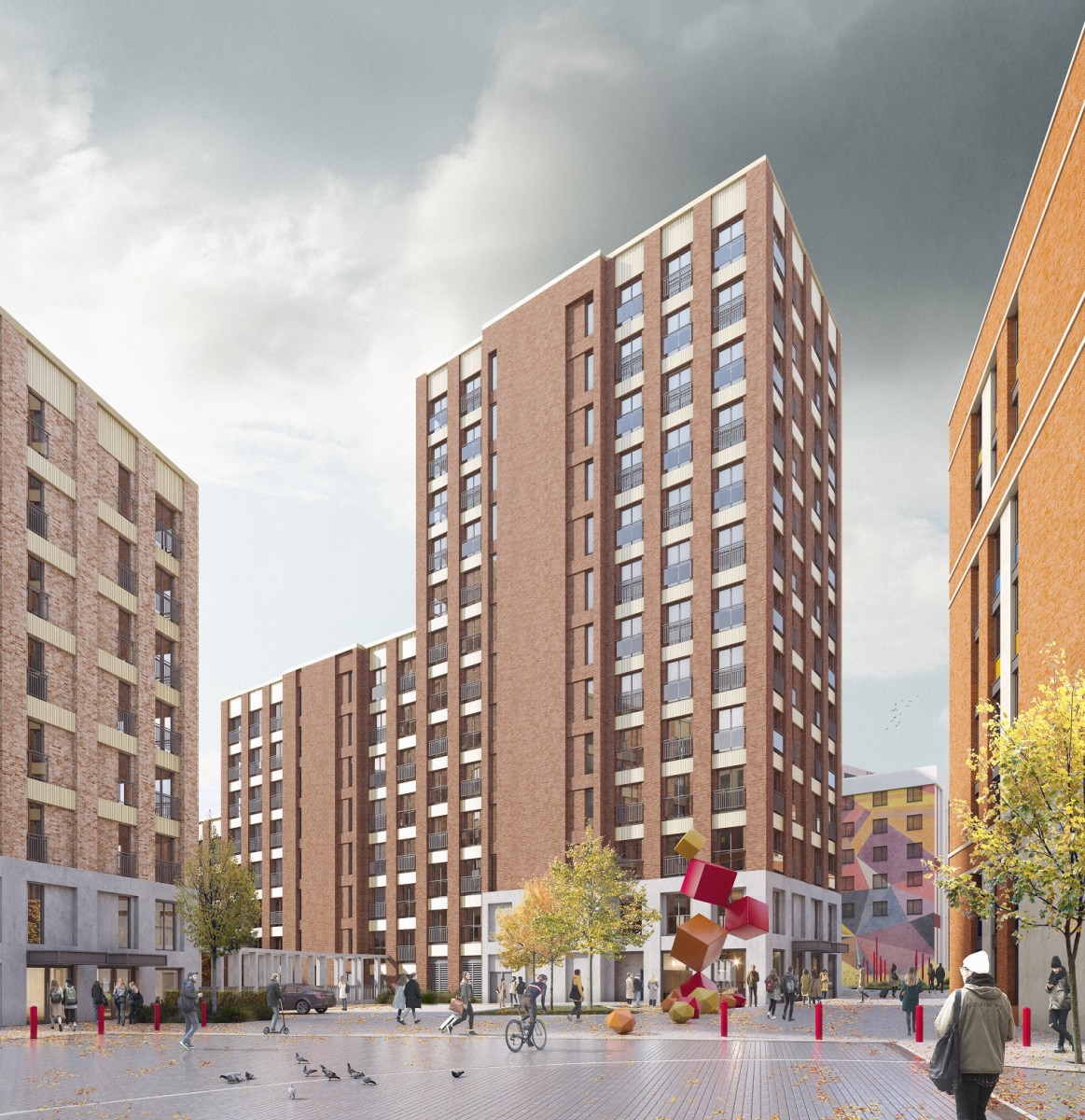 Mixed-use development plans lodged for Glasgow's Collegelands site