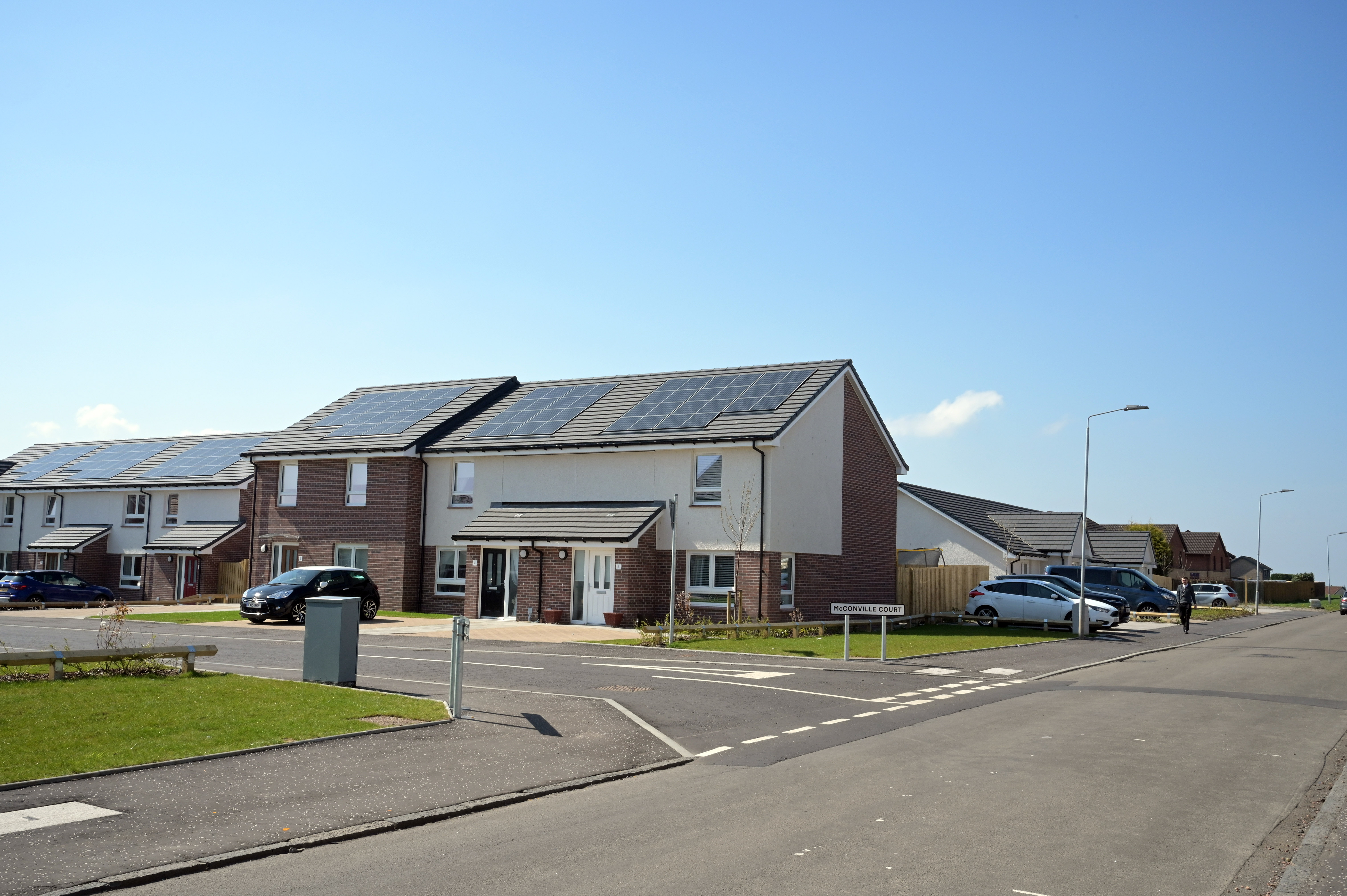 Tenants move into new council homes in Bellshill
