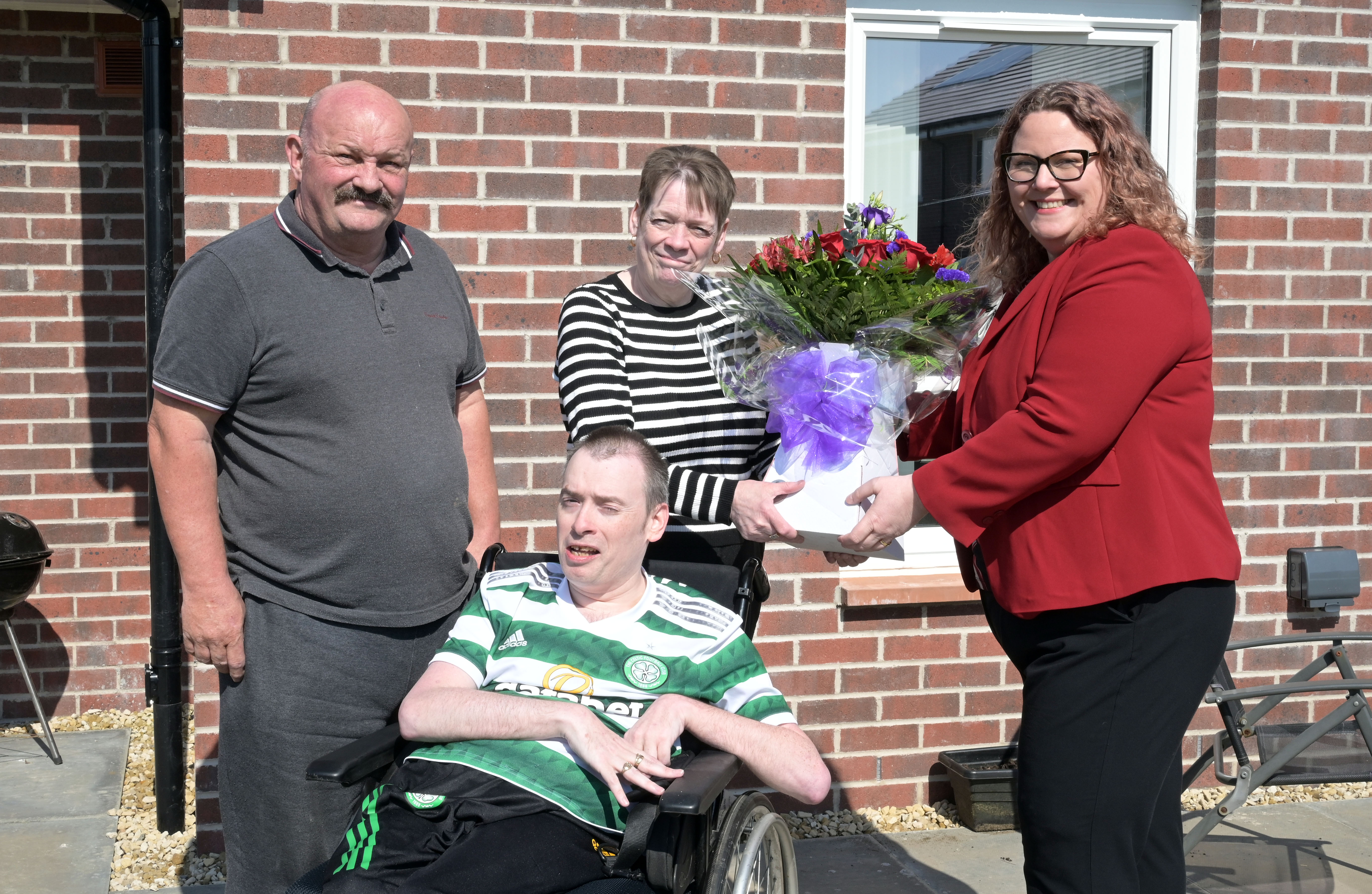 Tenants move into new council homes in Bellshill