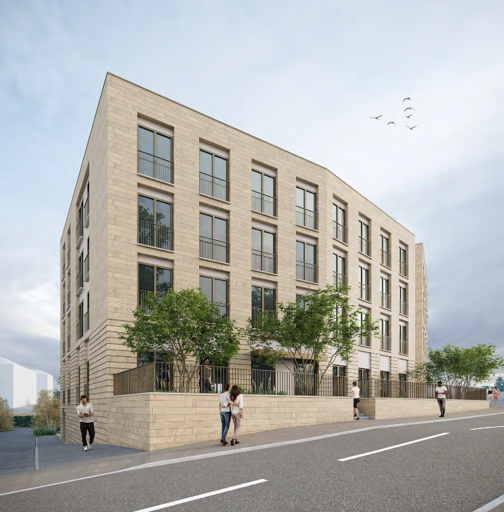 Comprehensive Design Architects submits plans for 48 new flats at former Edinburgh pub site