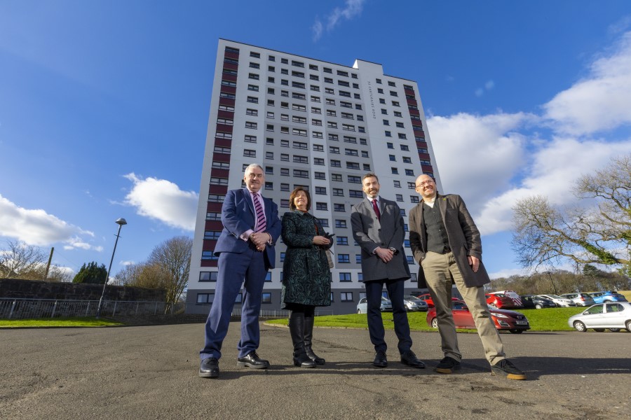 Wheatley heating project hailed by Patrick Harvie MSP