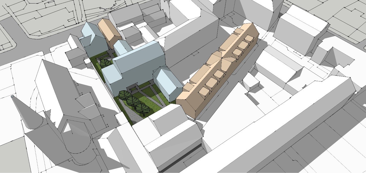 Revised plans unveiled for disused Edinburgh garage and warehouse