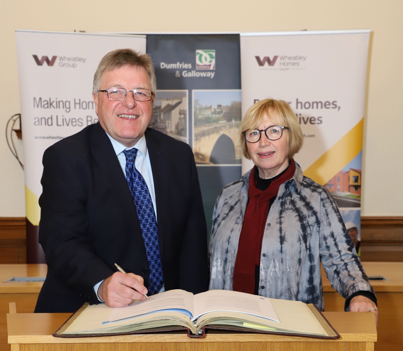 Wheatley signs landmark agreement with Dumfries and Galloway Council
