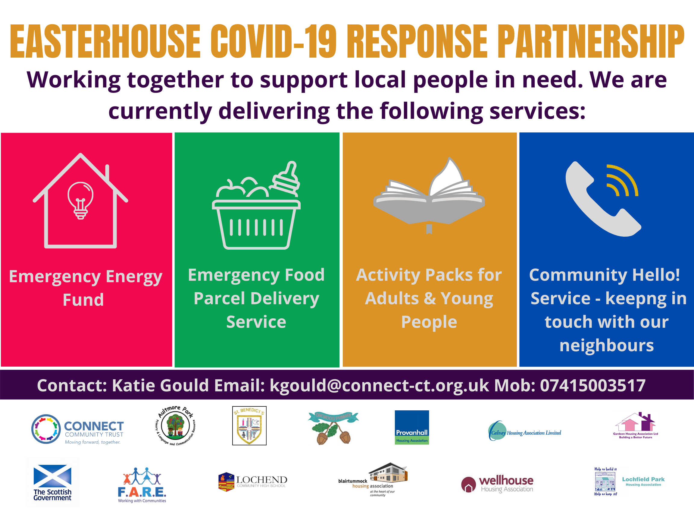 COVID strengthens community spirit in Greater Easterhouse