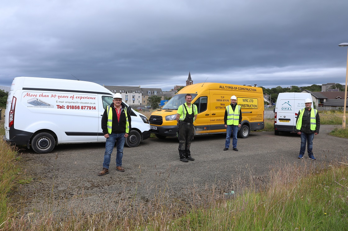 Local construction firms welcome £3m Orkney Housing Association projects