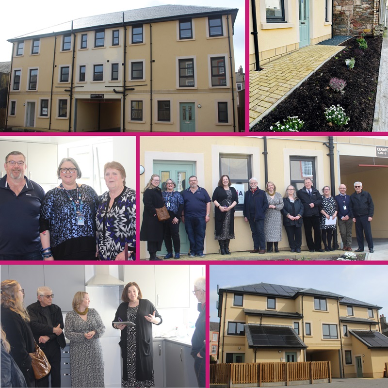 SBHA leads tour of new ‘off-the-shelf’ homes in Kelso