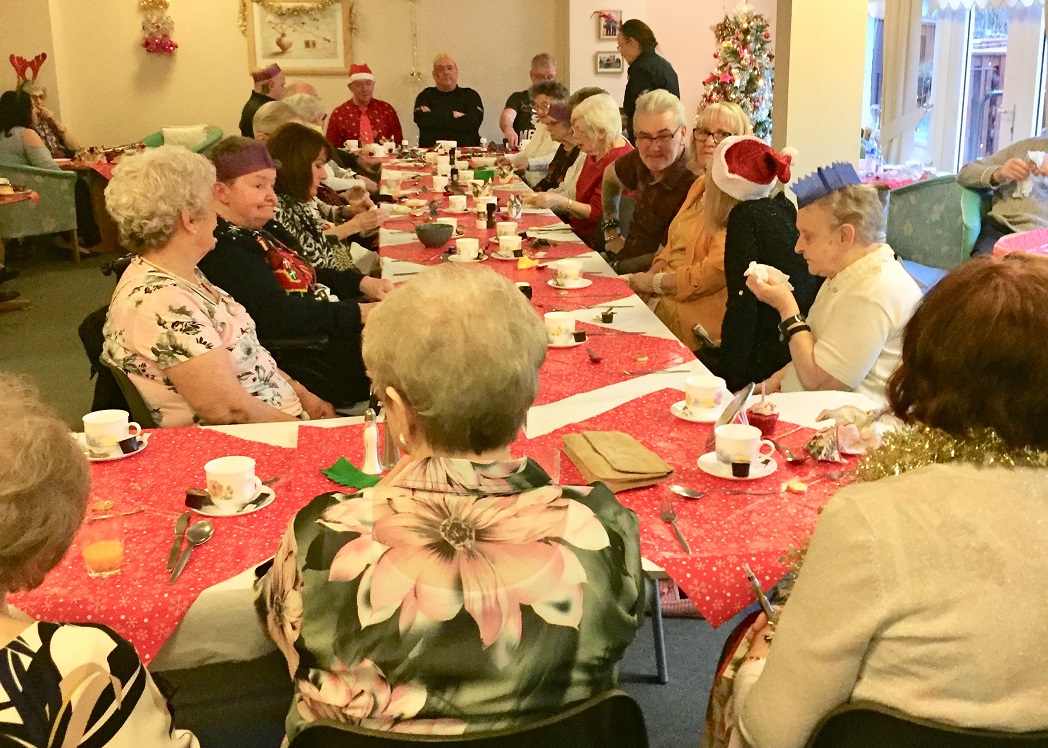 Bield tenants celebrate Christmas in style