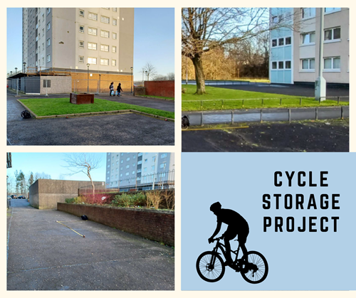 Funding awarded for Maryhill Housing cycle storage project
