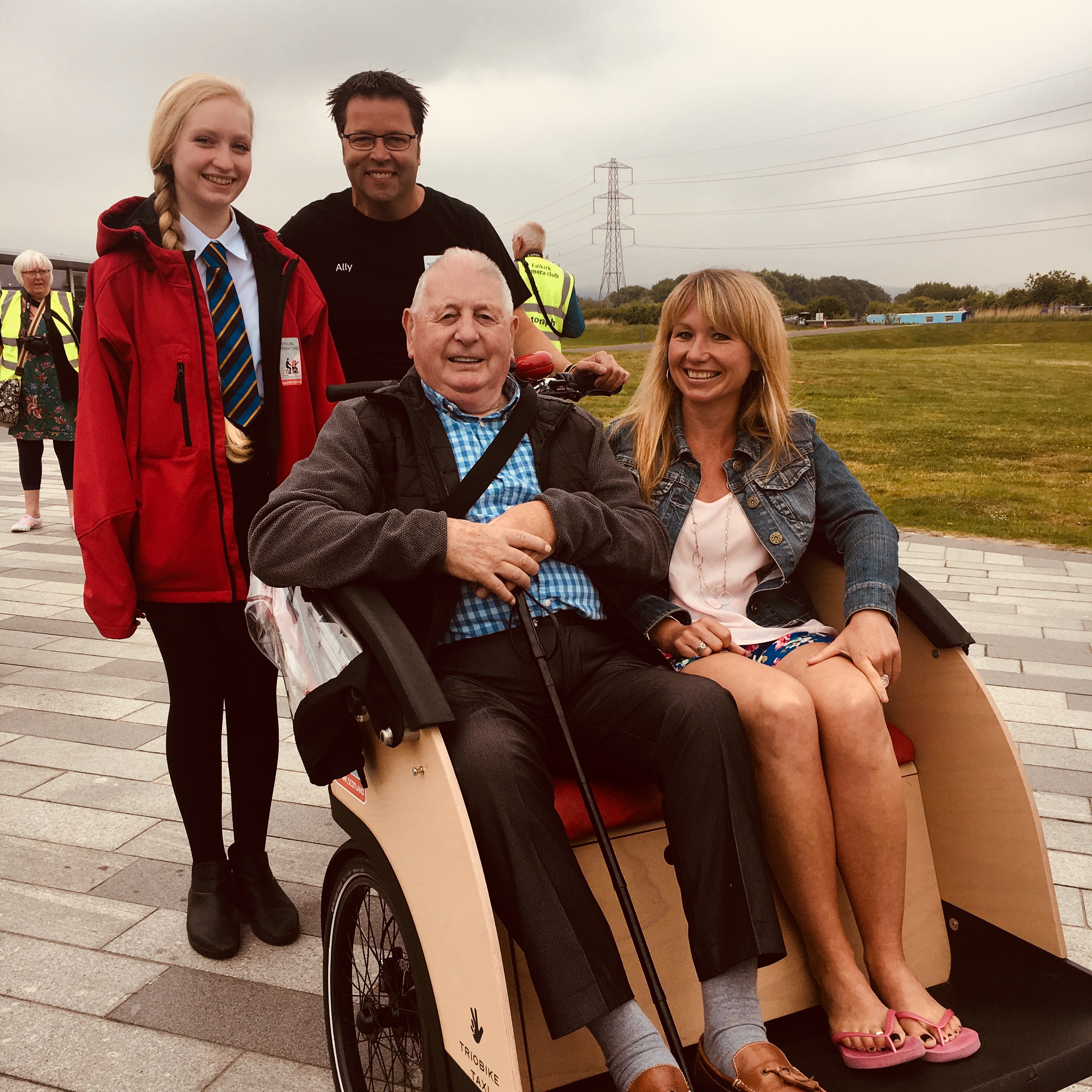 Perth pensioner peddles to success with cycling initiative