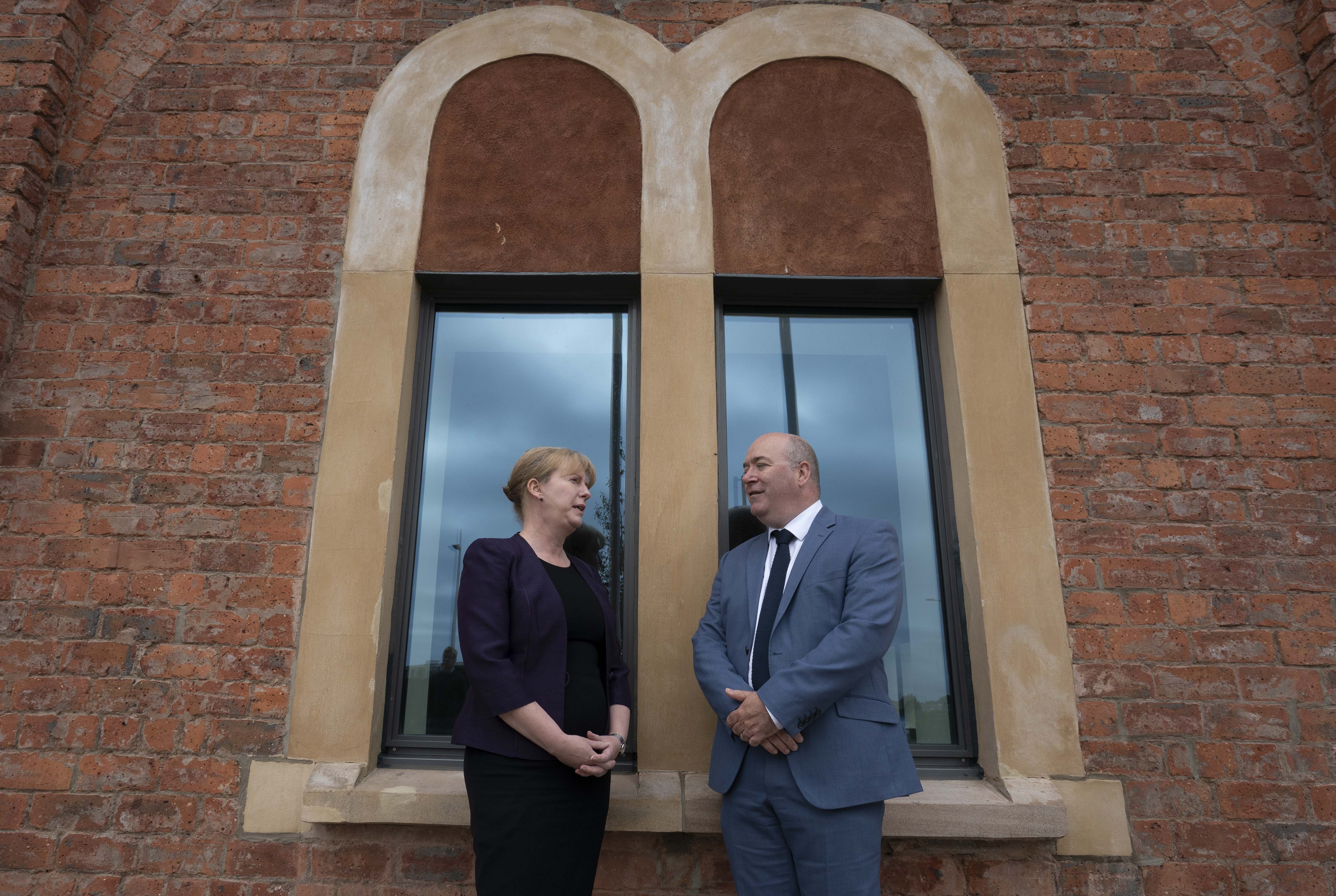 Deputy First Minister unveils new green heating in Dalmarnock