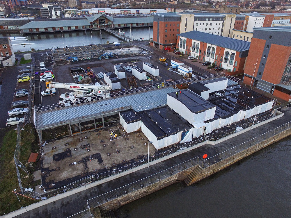 Video: First pods land on site at Hillcrest's sustainable modular housing development in Dundee