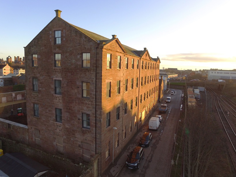 159-year-old Arbroath former weaving mill transformed into 24 affordable homes