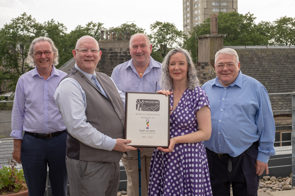 Port of Leith Housing Association gets seal of approval for customer involvement