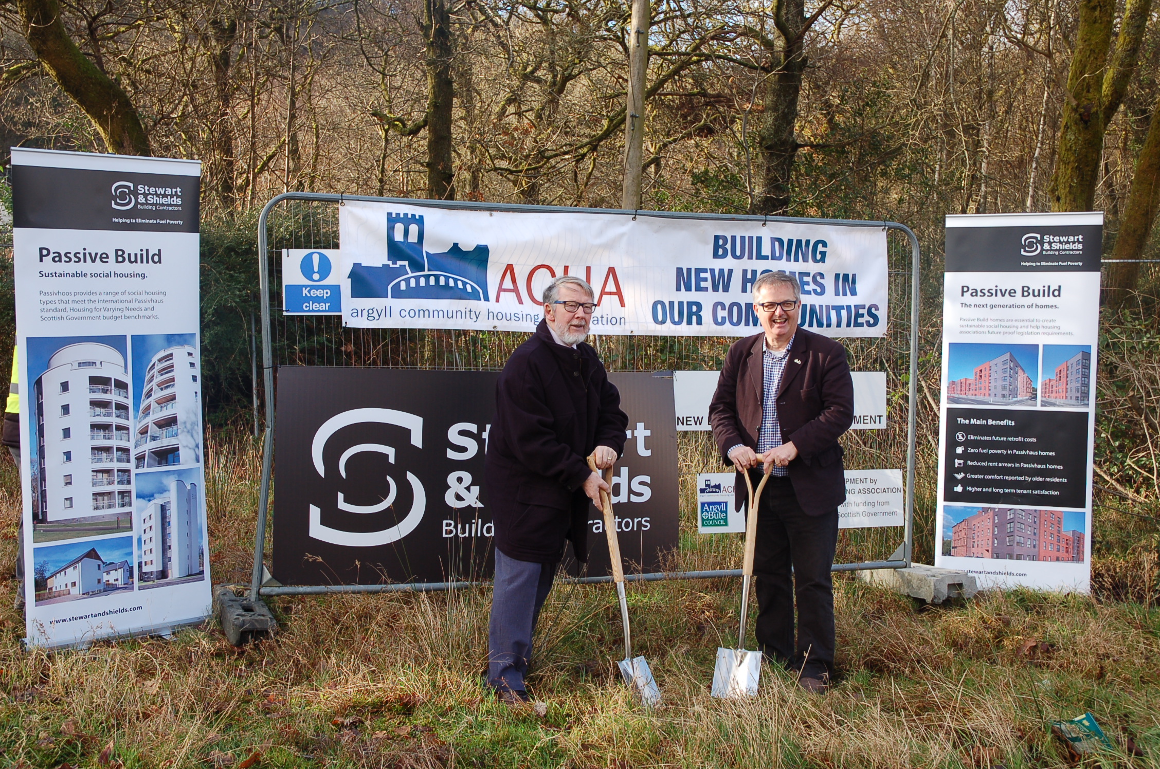 Local MP launches ACHA’s first Passivhaus housing development