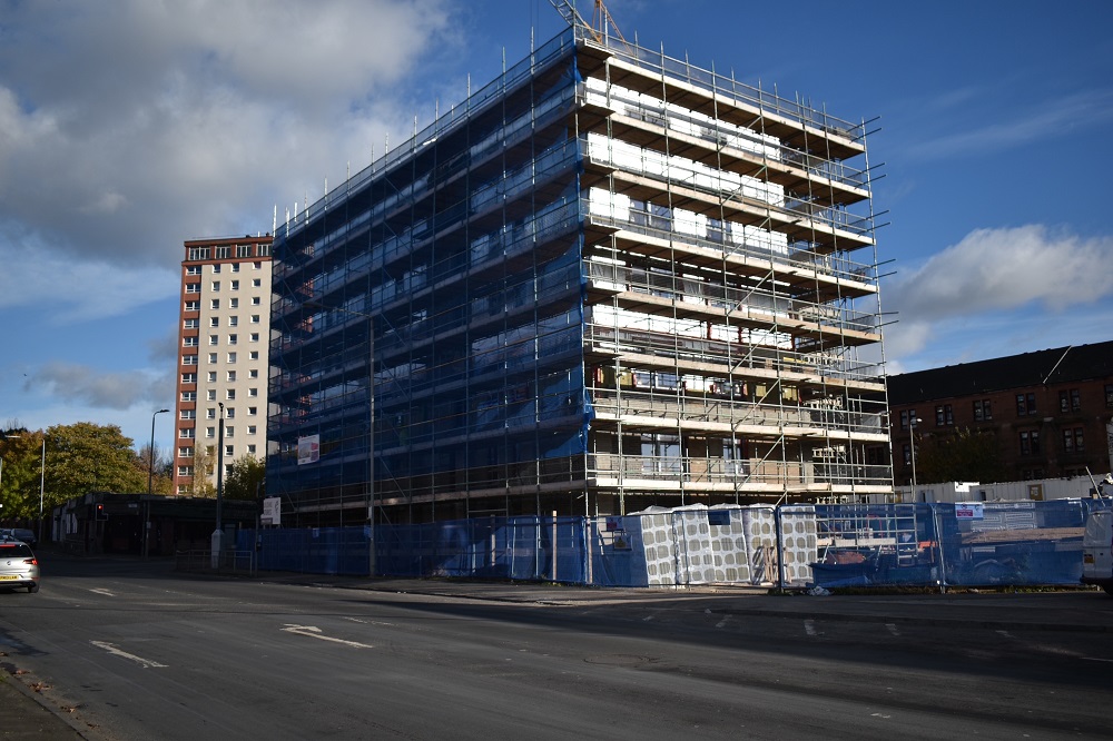 West of Scotland Housing Association makes progress on Glasgow’s largest Passivhaus development