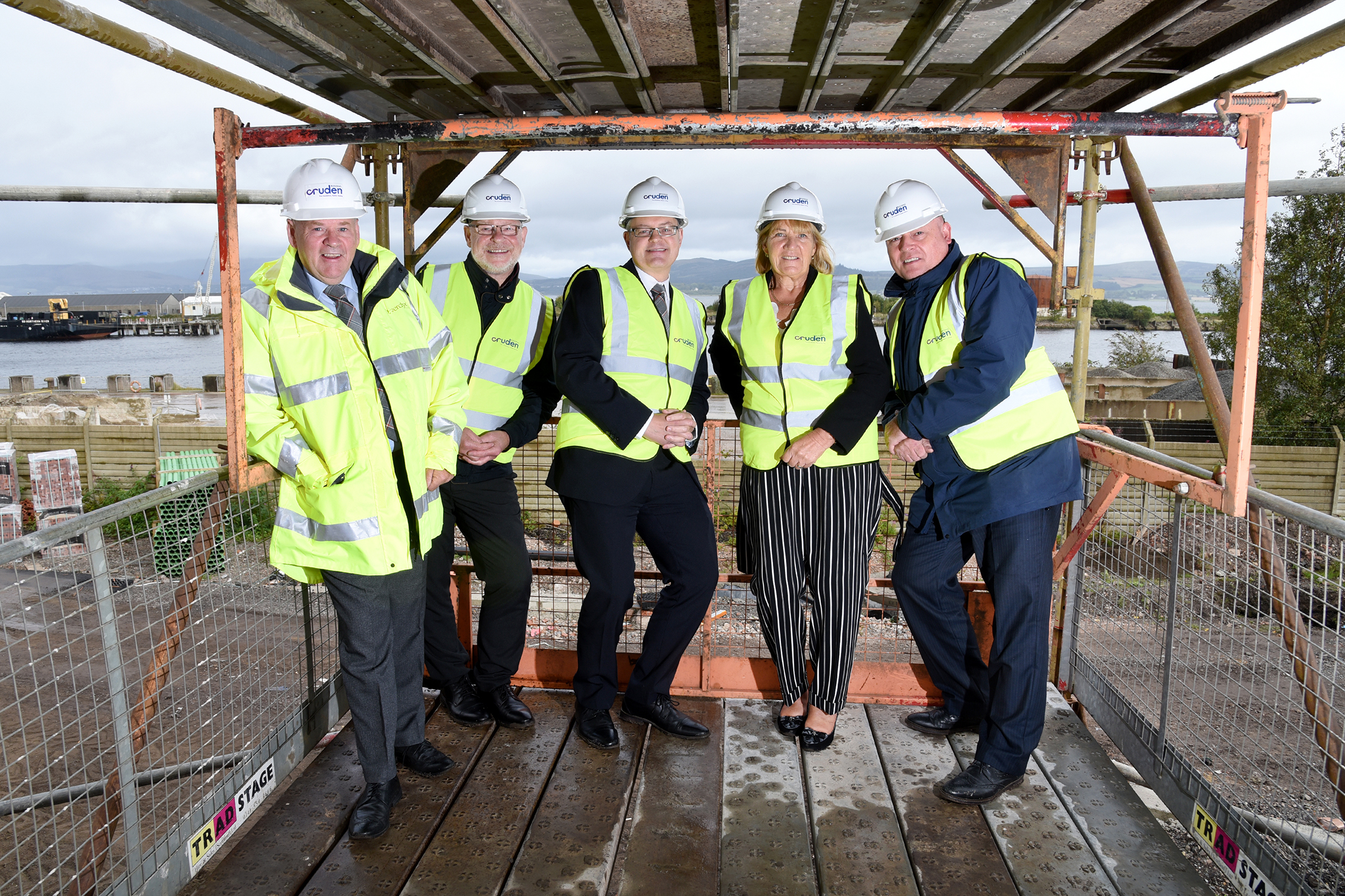 Work taking shape at Greenock waterfront residential development
