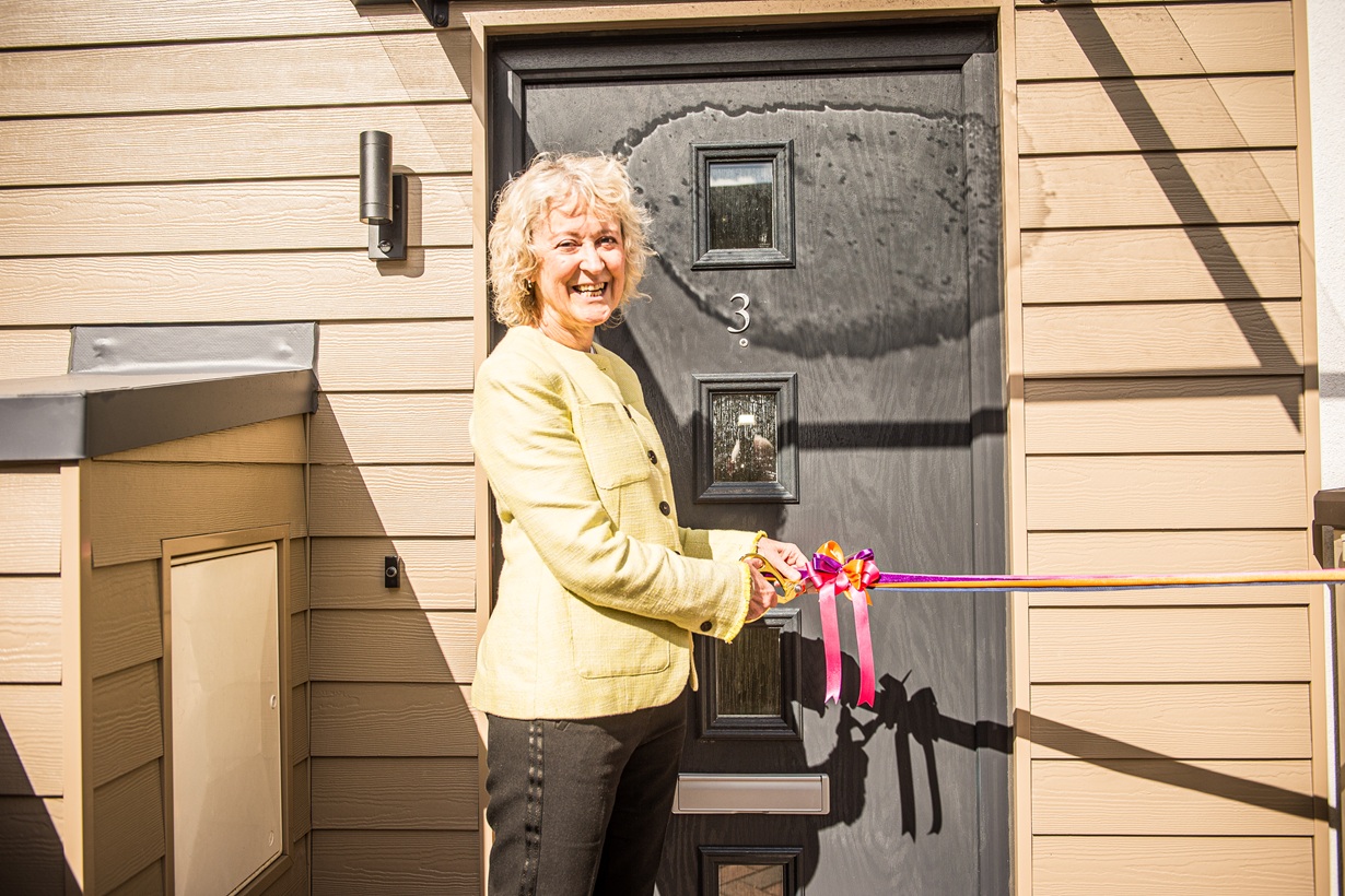 SBHA opens Scotland’s first ‘garages to homes’ development