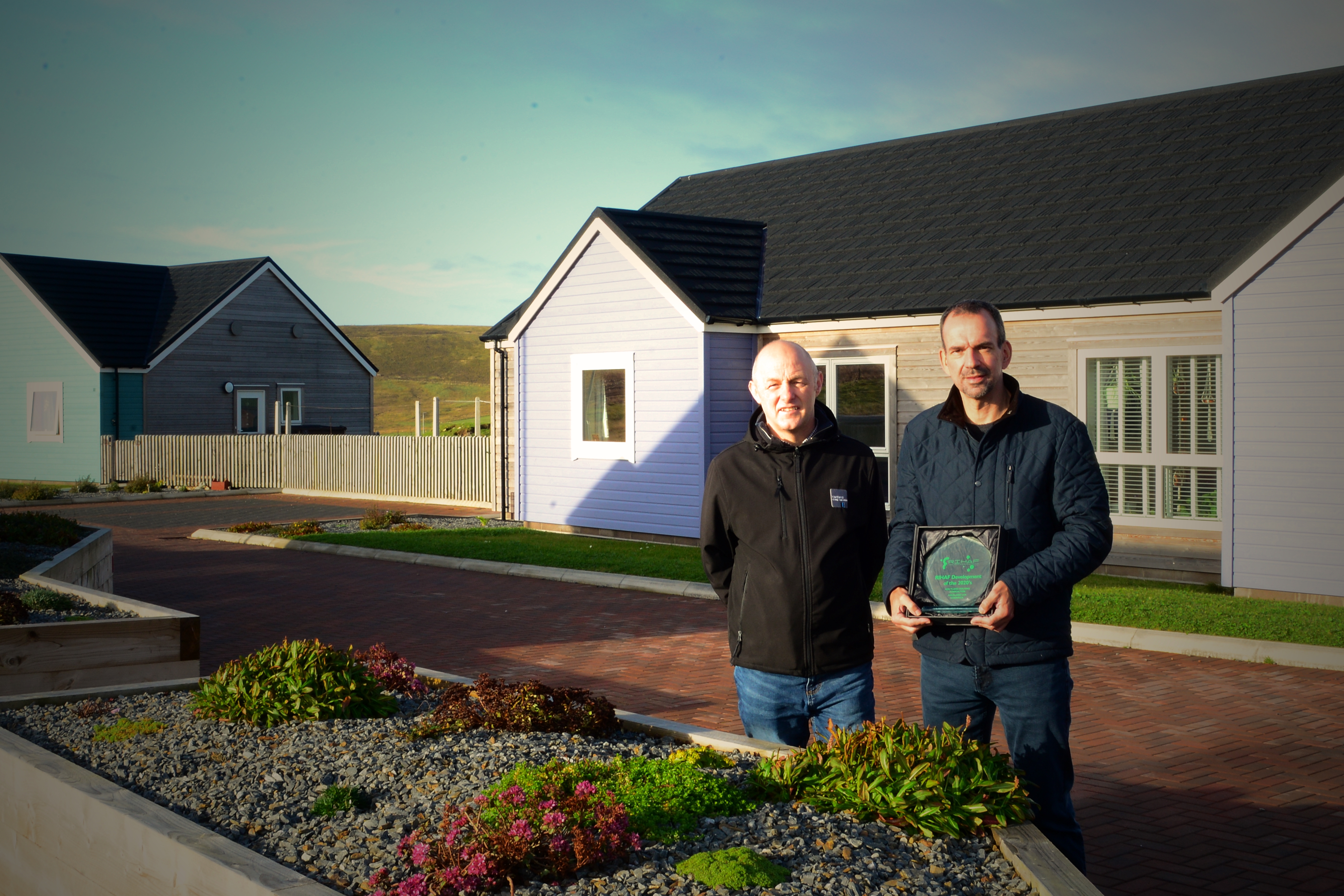 Two Hjaltland new build projects receive community contribution awards