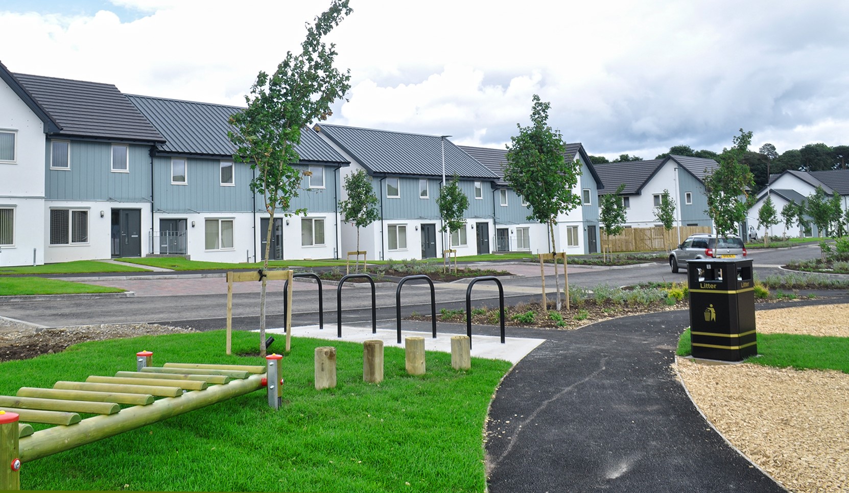 GL Roofing wins deal at Albyn Housing Society development