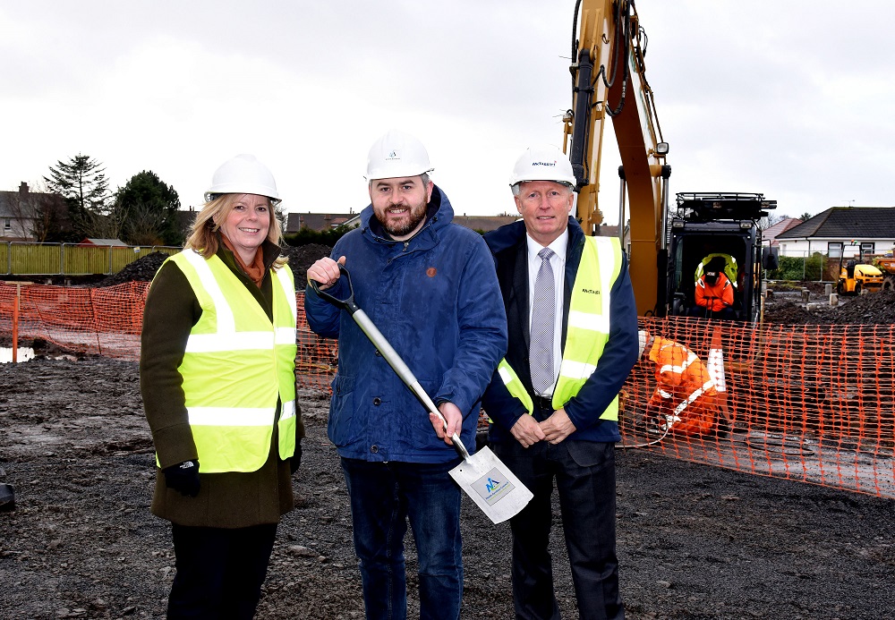 Work starts on new Irvine sheltered housing development