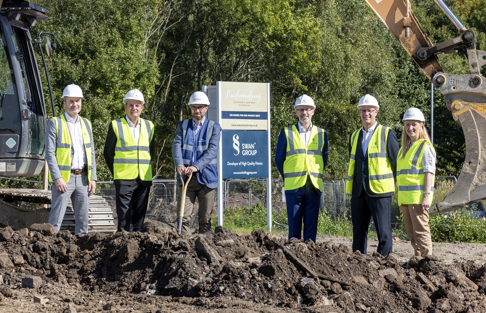 Swan Group breaks ground at 136-home Glasgow development