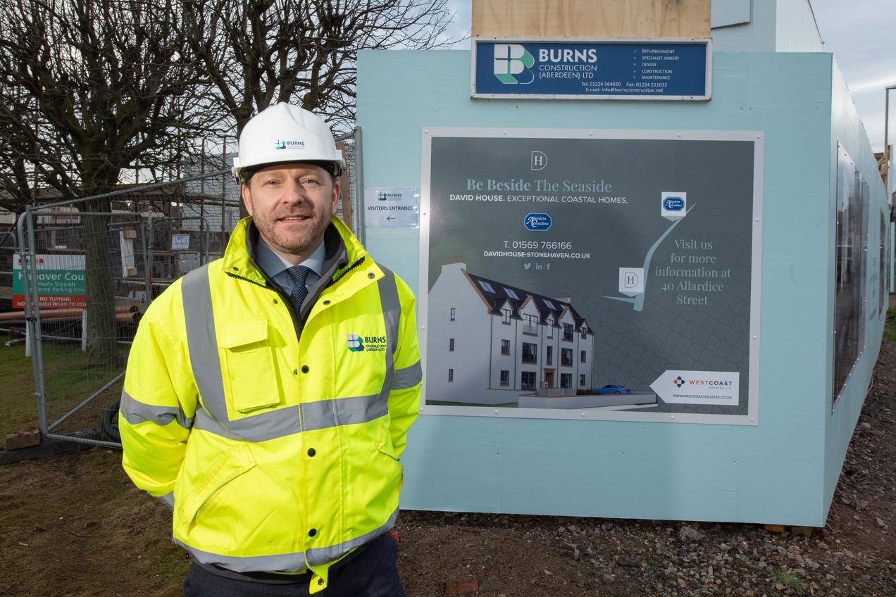 Work begins to transform site of Stonehaven chip shop into apartments