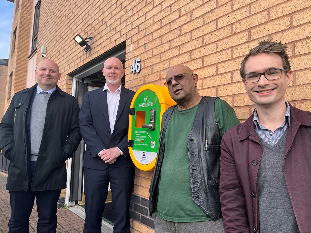 Yorkhill residents fundraise for defibrillator