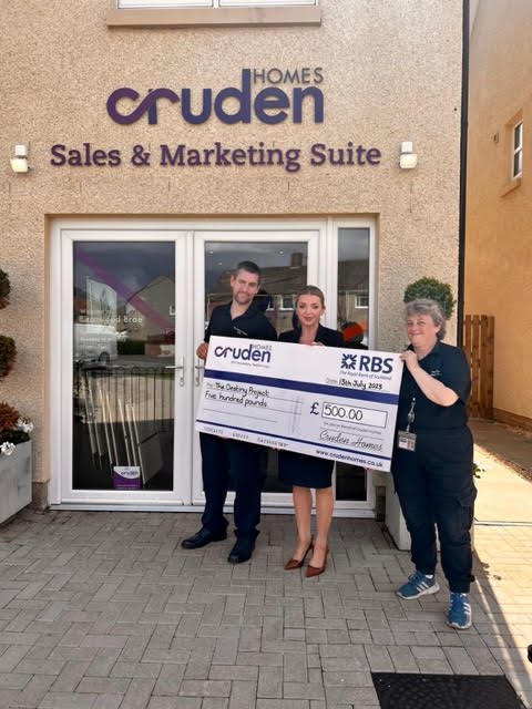 Cruden gives helping hand to East Lothian mental health charity