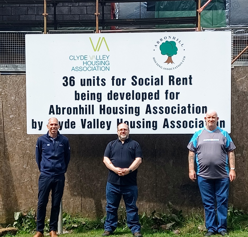 Abronhill to purchase homes at Clyde Valley Housing Association development