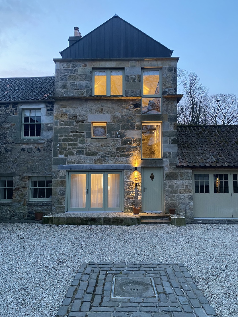 In Pictures: The impact of lighting design on a restored Doocot