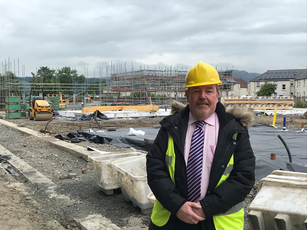 Full steam ahead for new homes in Raploch