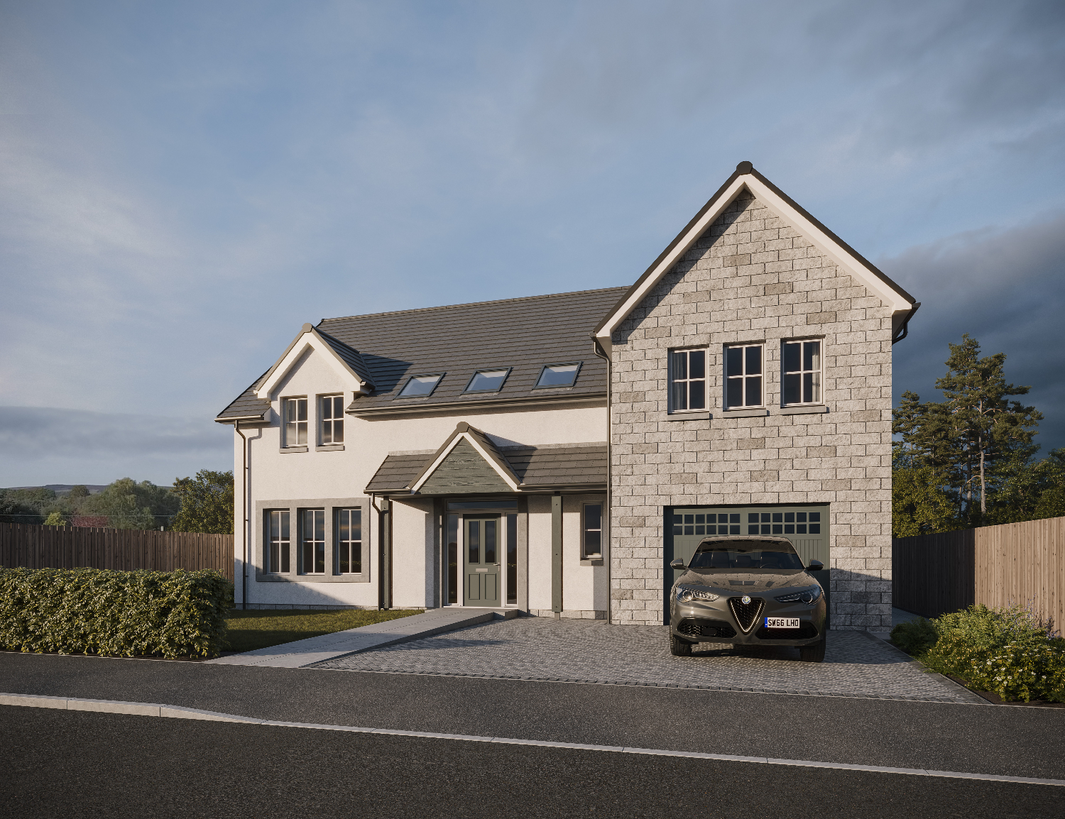 Drumrossie Homes begins new development in Insch