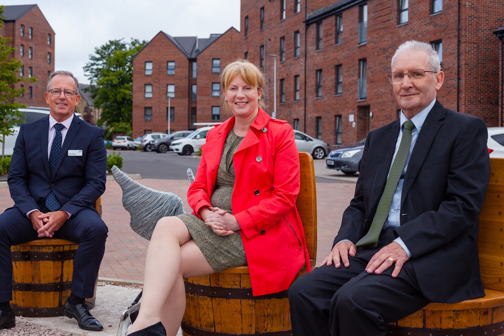 Dumbarton Harbour housing development officially opened