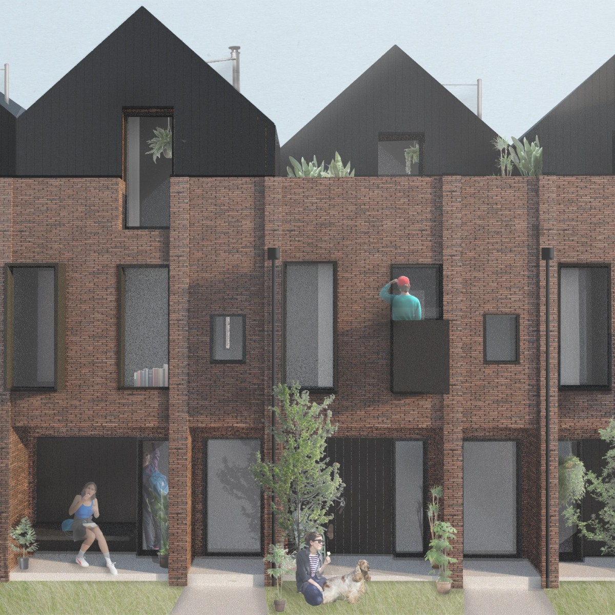 Architects link up to offer Dundashill terraced home designs