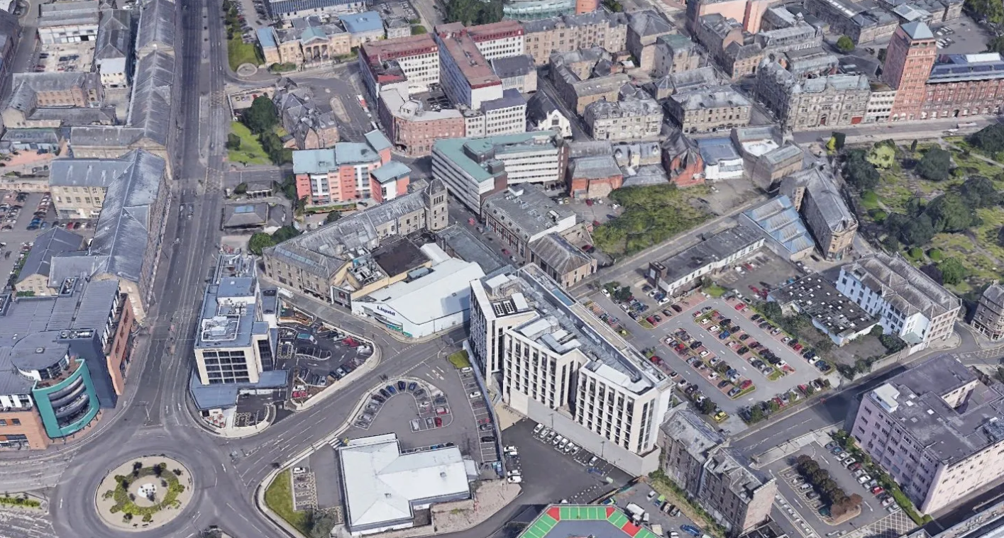 Early plans for Dundee student flats