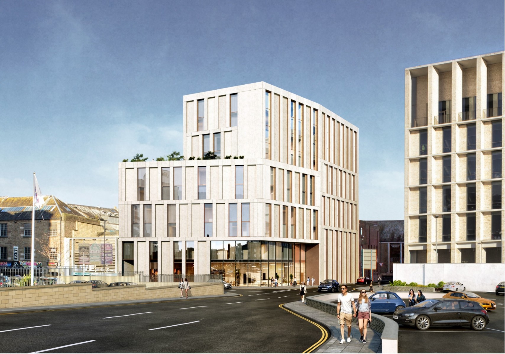 Early plans for Dundee student flats