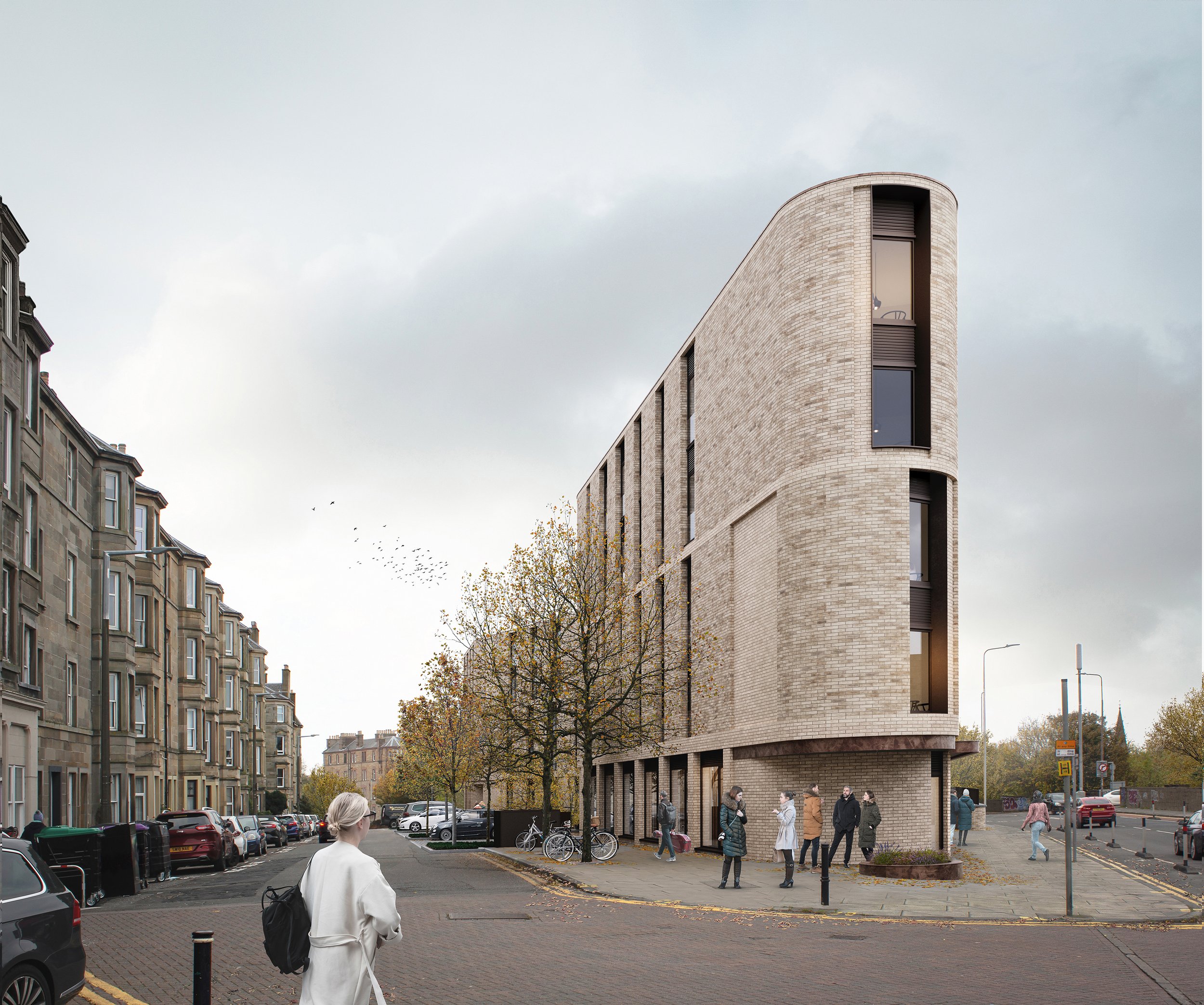 Plans unveiled for student build at triangular Edinburgh site