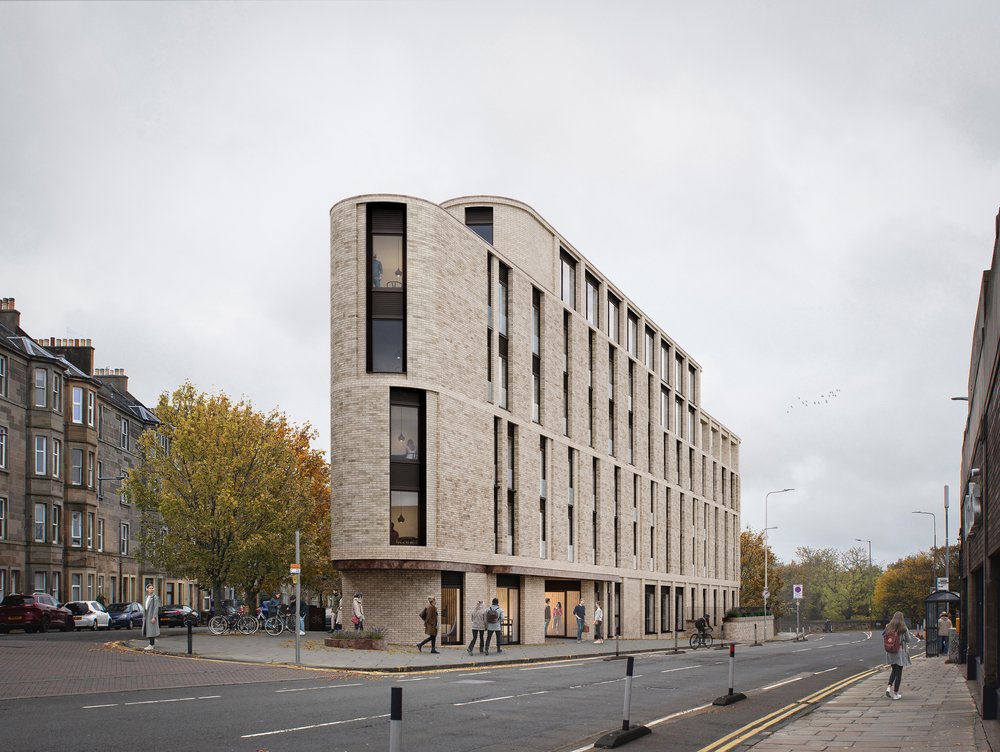 Plans unveiled for student build at triangular Edinburgh site